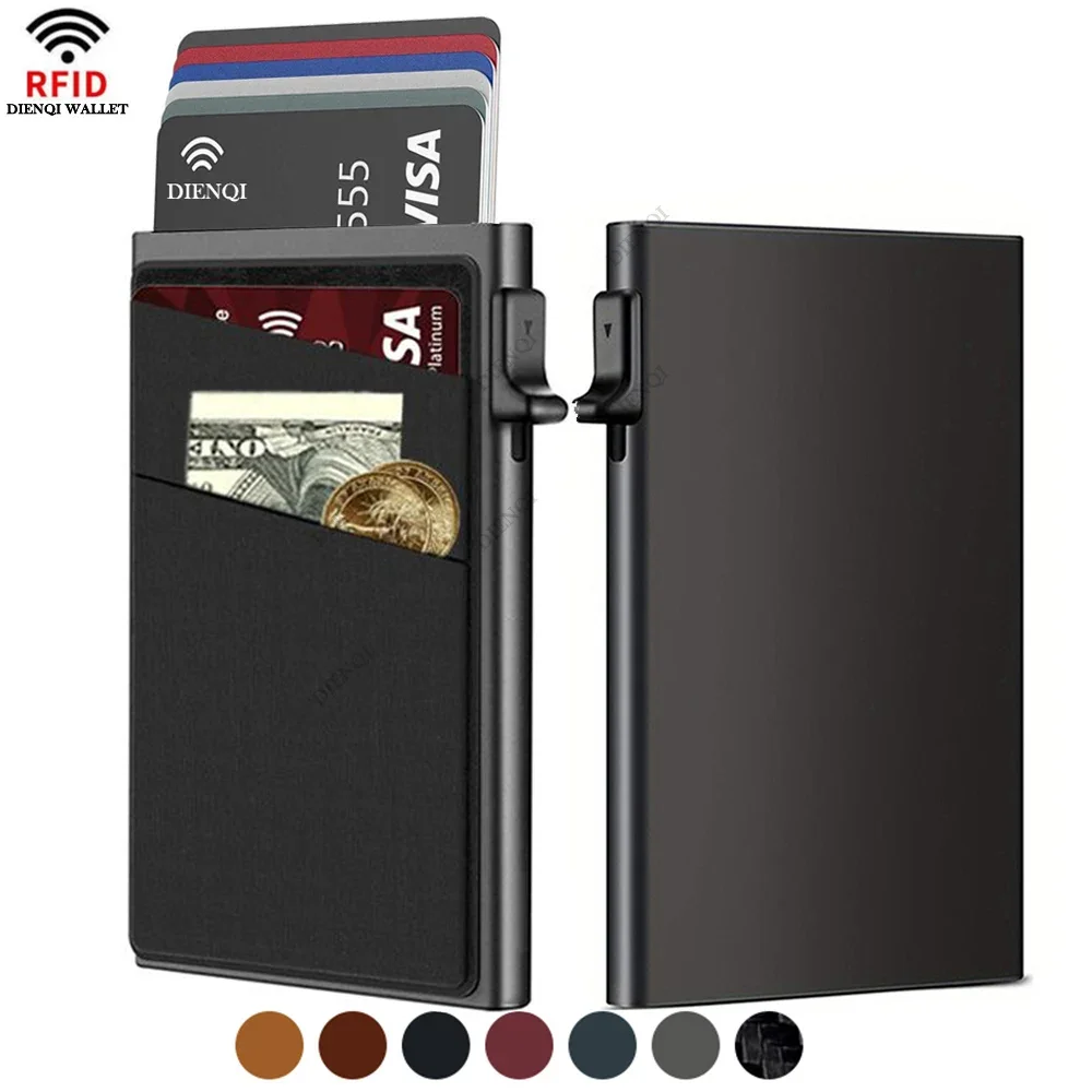 Index Card Holder - RFID Business Credit Card Holder Men