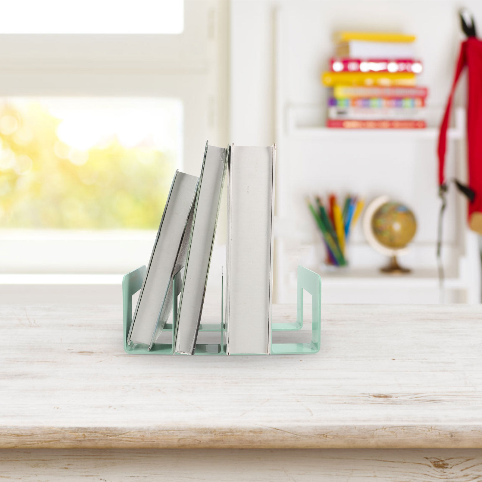 Desktop Book Organizer Book Ho - Magazine Holder Rack 评论和价格