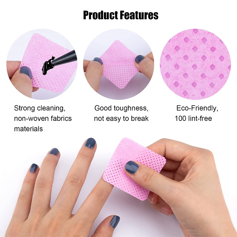 540Pcs/Pack Lint-free Nail Pol - Gel Refill Pack 评论和价格