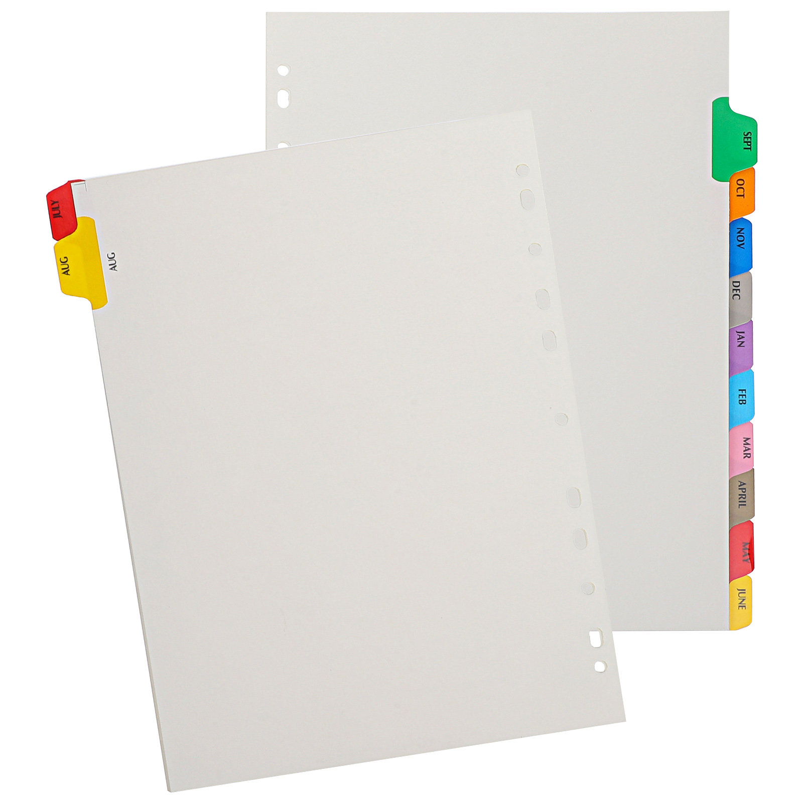 12Sheets Binder Dividers with  - Tab Divider A4 评论和价格