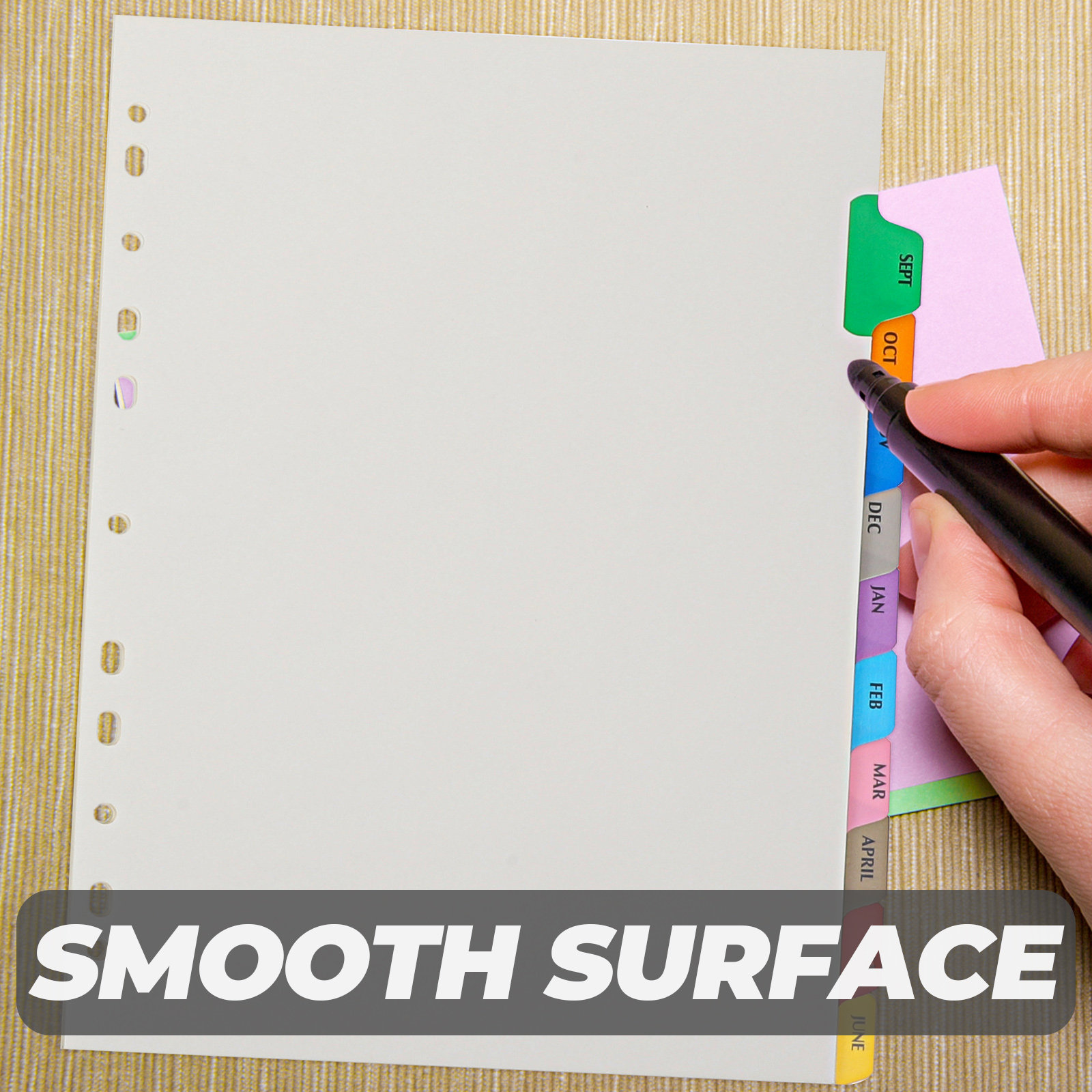 12Sheets Binder Dividers with  - Tab Divider A4 评论和价格