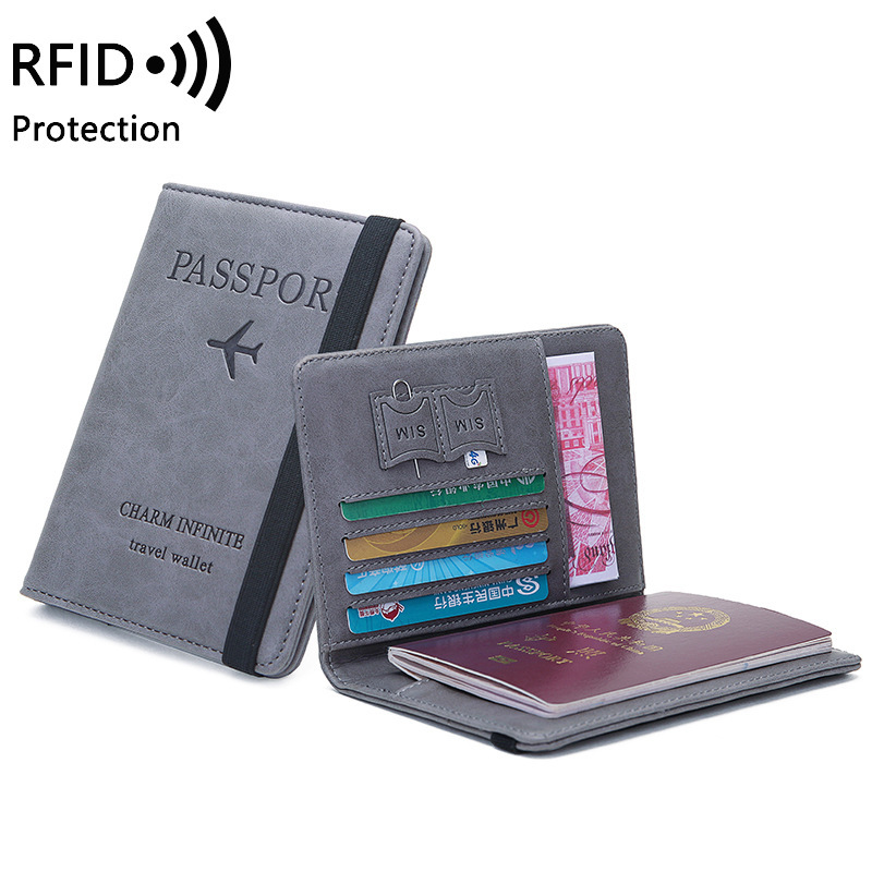 Unisex PU Leather Passport Hol - Index Card Holder 评论和价格