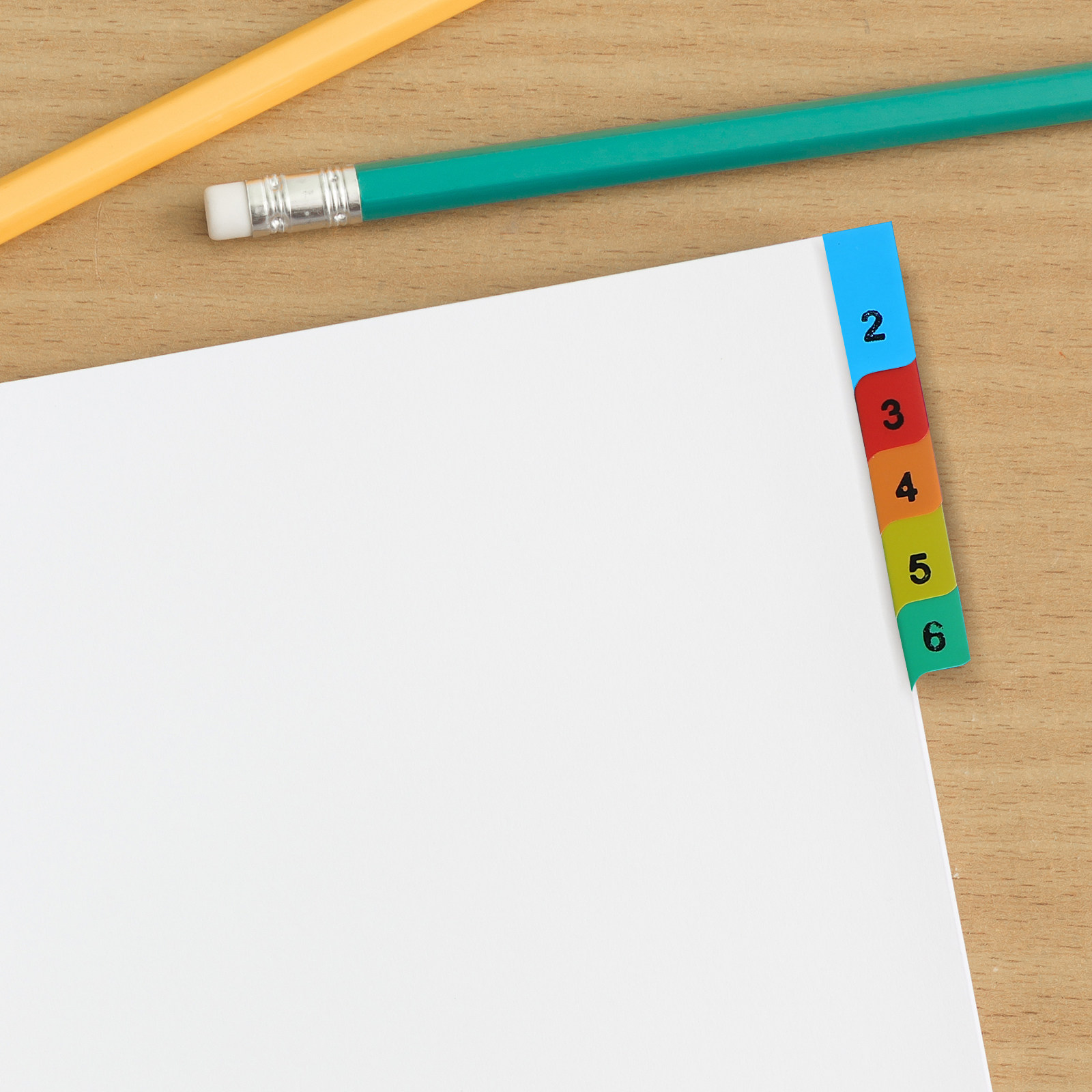 20 Pages A4 Size Color Coded P - Tab Divider A4 评论和价格